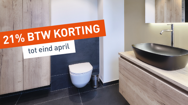 21 % BTW KORTING